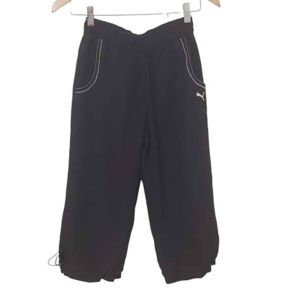 Puma Pants - Puma Vintage Y2K Women's Capri Black Size XS